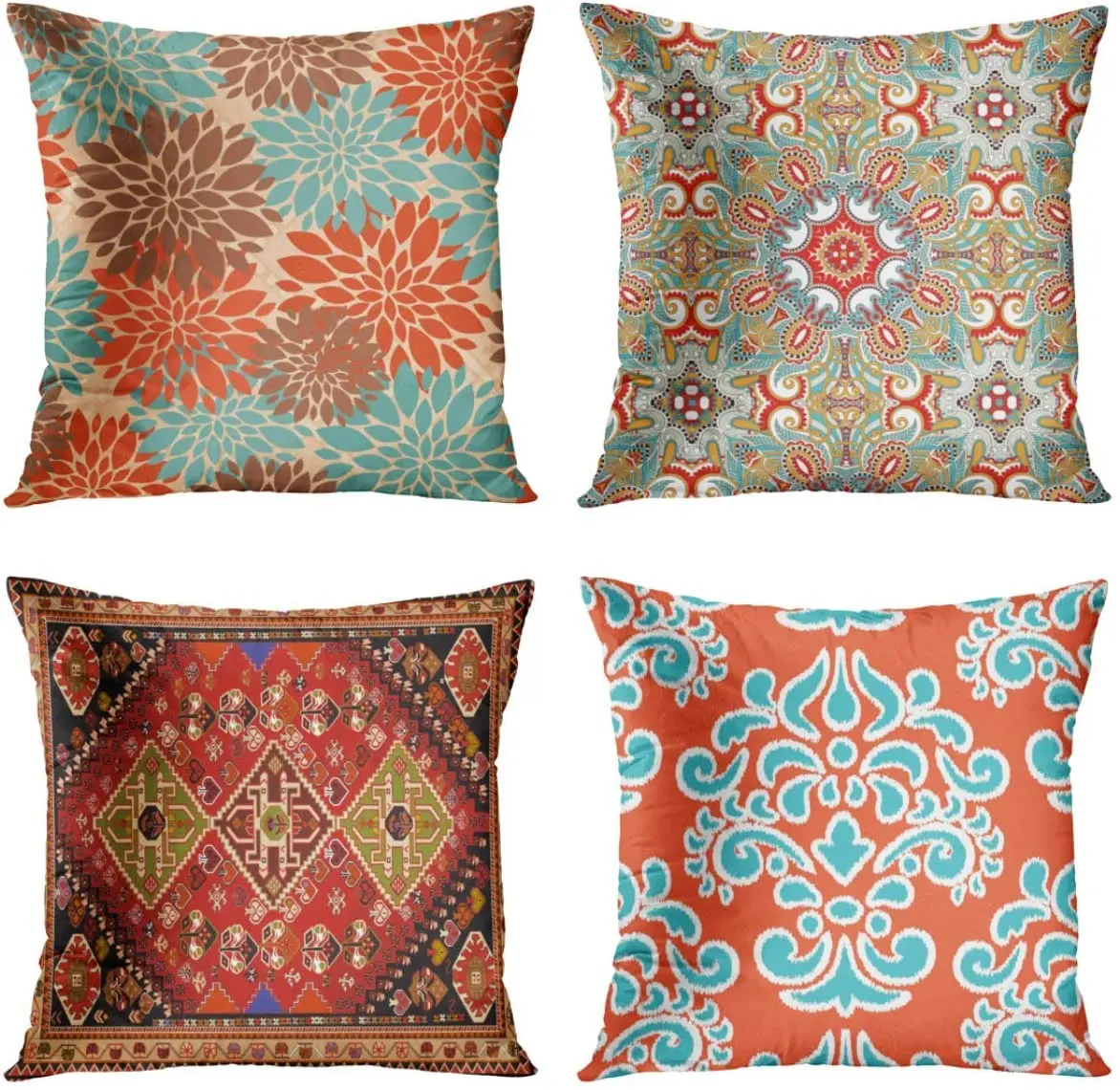 Pillow Covers Home Decor Outdoor Decorative for Bed Sofa Cushion Couch Pillowcases Vintage Flower Geometric Bohemian
Pillow Covers Home Decor Outdoor Decorative for Bed Sofa Cushion Couch Pillowcases Vintage Flower Geometric Bohemian