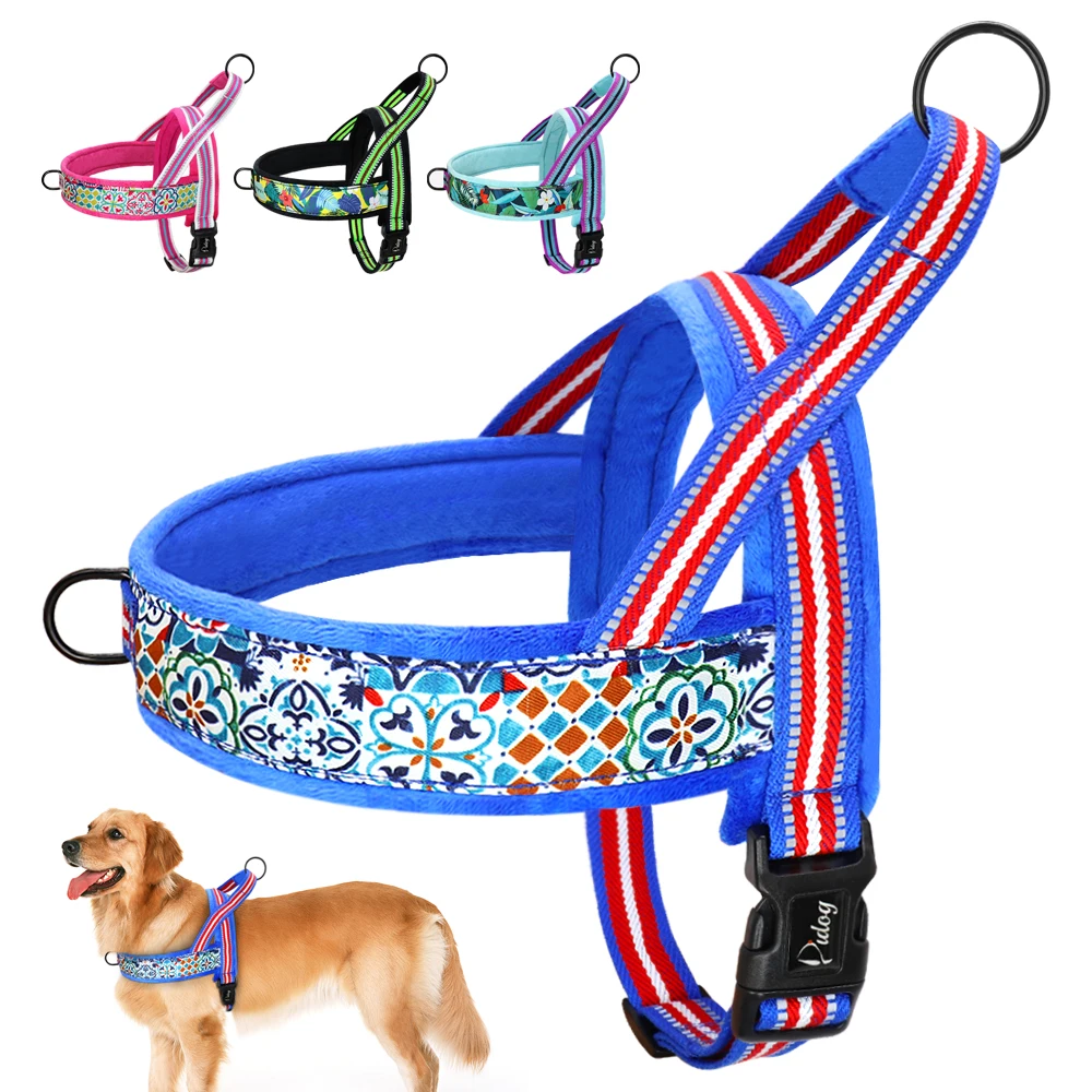 Winter No Pull Dog Harness Durable Reflective Pet Harness Warm Dogs Harness Adjustable For Small Medium Large Dogs
Winter No Pull Dog Harness Durable Reflective Pet Harness Warm Dogs Harness Adjustable For Small Medium Large Dogs