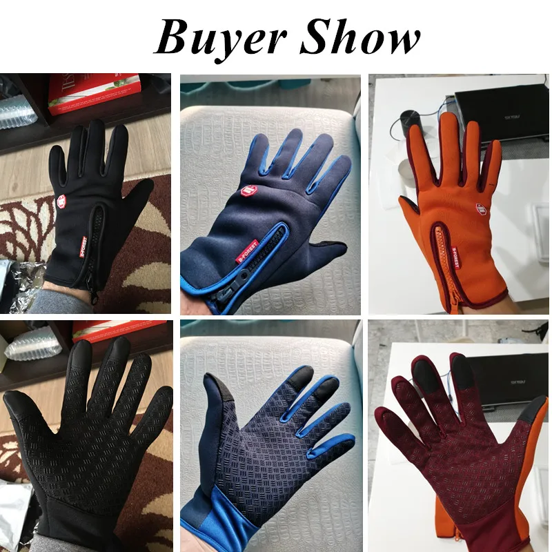 Touchscreen Full Finger Cycling Gloves Winter Bike Gloves Anti-Silp Waterproof Motorcycle Skiing Gloves for Outdoor Sport Men
Touchscreen Full Finger Cycling Gloves Winter Bike Gloves Anti-Silp Waterproof Motorcycle Skiing Gloves for Outdoor Sport Men