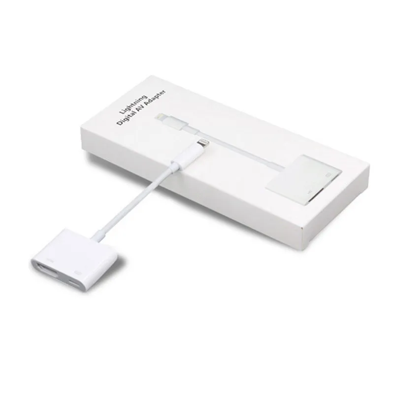 Lightning To HDMI Adapter TV 1080P HD Digital AV adapter Converter for iPhone iPad Lightning to HDMI TV Same Screen Cable
Lightning To HDMI Adapter TV 1080P HD Digital AV adapter Converter for iPhone iPad Lightning to HDMI TV Same Screen Cable