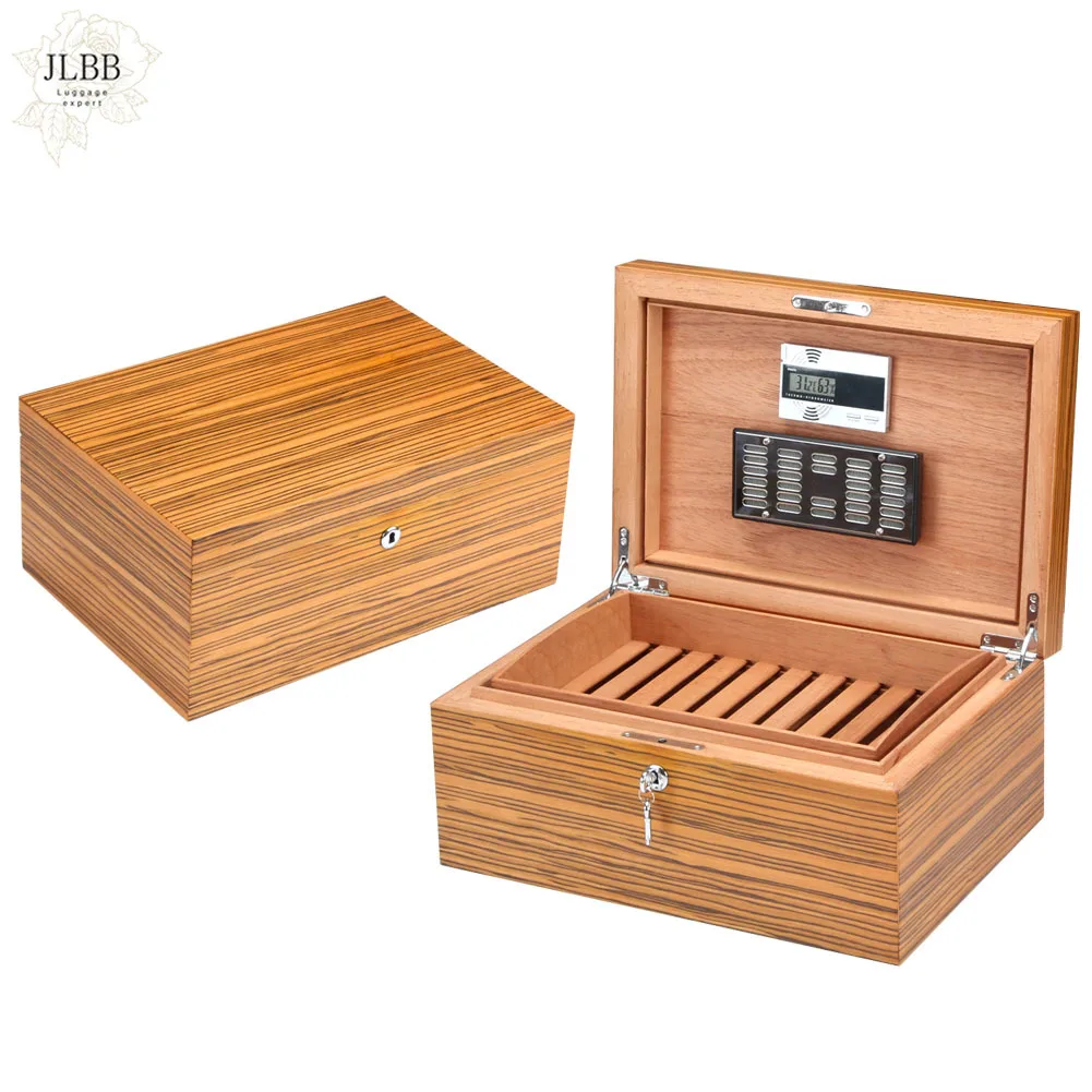 Cedar Wood Cigar Humidor Portable Lock Big Cigars Box For Cigars W/ Humidors Humidifier Electronic Hygrometer
Cedar Wood Cigar Humidor Portable Lock Big Cigars Box For Cigars W/ Humidors Humidifier Electronic Hygrometer
