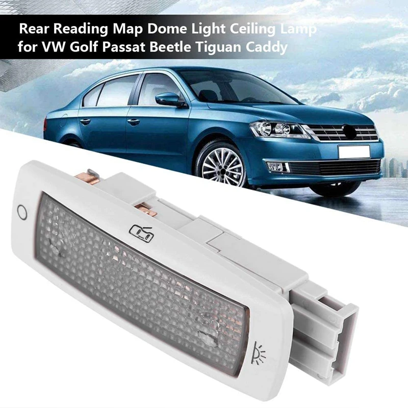 Rear Reading Map Dome Light Ceiling Lamp 3B0947291B for Golf Passat Beetle Tiguan Caddy Skoda
Rear Reading Map Dome Light Ceiling Lamp 3B0947291B for Golf Passat Beetle Tiguan Caddy Skoda