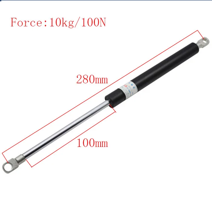 Free shipping 280mm central distance, 100 mm stroke, pneumatic Auto Gas Spring, Lift Prop Gas Spring Damper 
Free shipping 280mm central distance, 100 mm stroke, pneumatic Auto Gas Spring, Lift Prop Gas Spring Damper