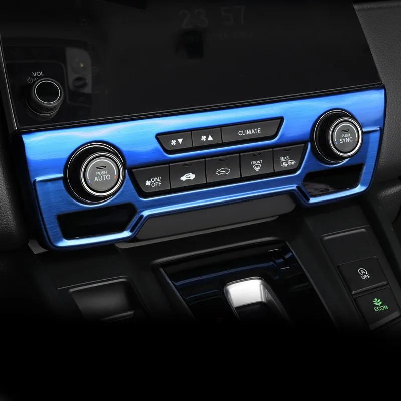 For Honda crv CR-V 2017 2018 2019 Central control air conditioning button adjustment panel stickers control air conditioning dec
For Honda crv CR-V 2017 2018 2019 Central control air conditioning button adjustment panel stickers control air conditioning dec