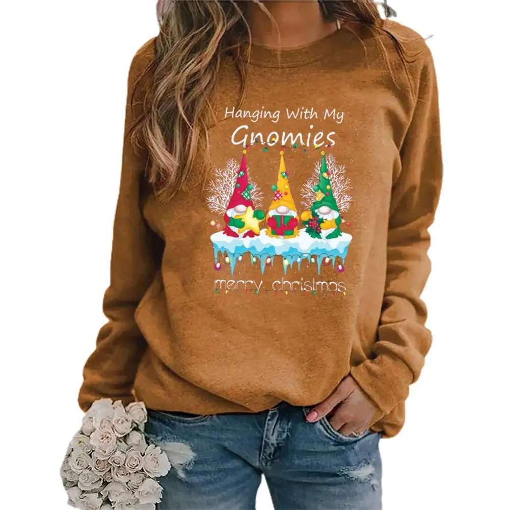 Christmas Sweatshirt Elastic Faceless Gnome Pattern Pullover Women Sweatshirt Unique
Christmas Sweatshirt Elastic Faceless Gnome Pattern Pullover Women Sweatshirt Unique