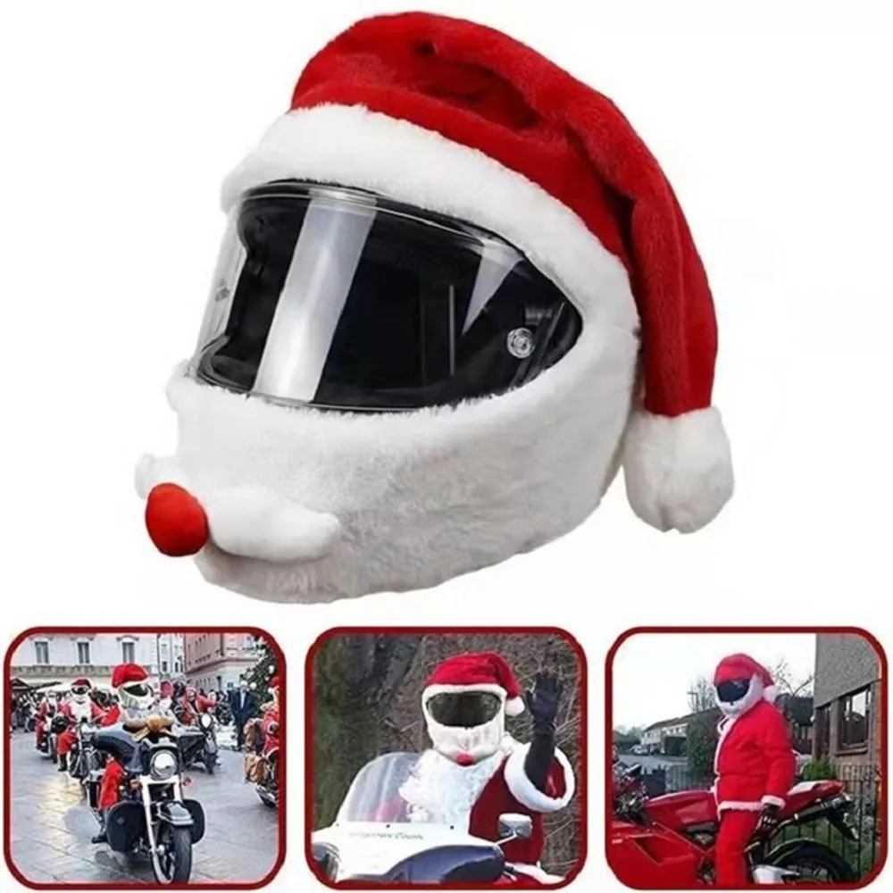 Santa Claus Motorcycle Helmet Cover Coral Fleece Soft Anti-scratch General Outdoor Cycling Motorcycle Helmet Cover
Santa Claus Motorcycle Helmet Cover Coral Fleece Soft Anti-scratch General Outdoor Cycling Motorcycle Helmet Cover