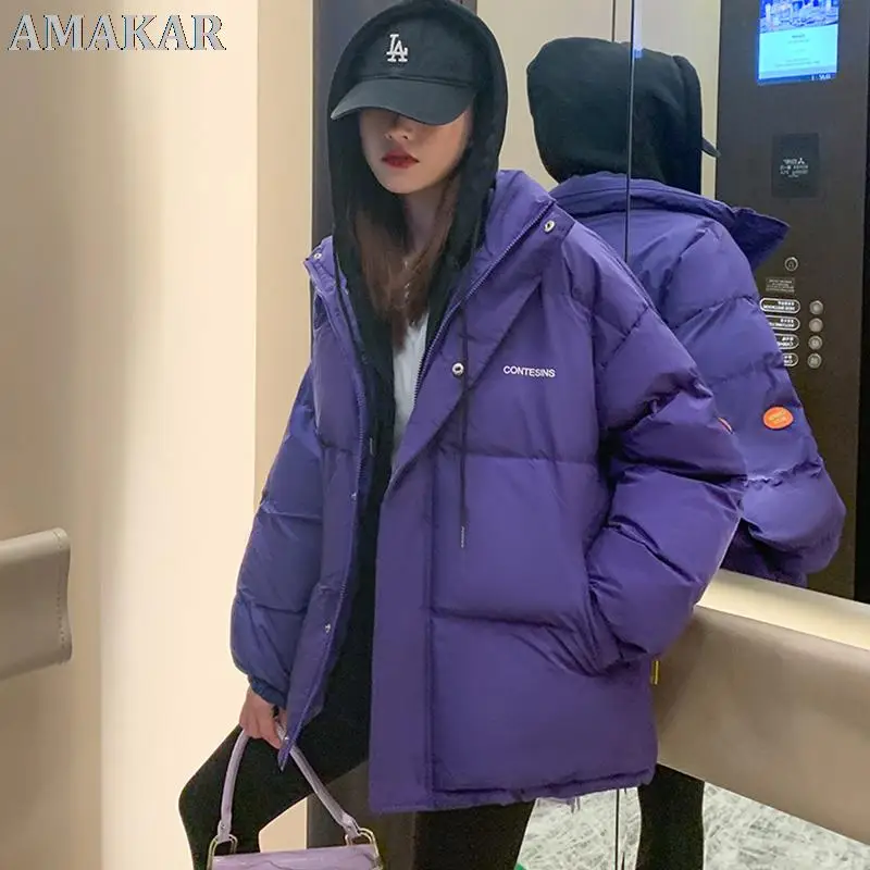 Пуховик женский, стеганая куртка оверсайз, новинка 2021, студенческое зимнее пальто, женская зимняя куртка для женщин
Пуховик женский, стеганая куртка оверсайз, новинка 2021, студенческое зимнее пальто, женская зимняя куртка для женщин