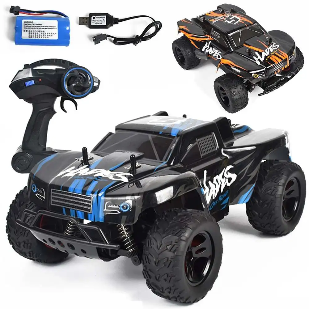 1:14 2.4G RWD 30km/h RC CAR High Speed Racing Off-Road Vehicle Motors Drive Bigfoot Car Remote Control Toys Radio Controled Toys
1:14 2.4G RWD 30km/h RC CAR High Speed Racing Off-Road Vehicle Motors Drive Bigfoot Car Remote Control Toys Radio Controled Toys