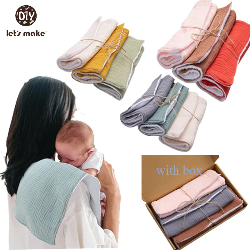 Let's Make Baby Bib Burping Towel Set Cotton Material Multicolor Baby Comfort Towel Baby Facecloth Absorbent Gauze Washcloth
Let's Make Baby Bib Burping Towel Set Cotton Material Multicolor Baby Comfort Towel Baby Facecloth Absorbent Gauze Washcloth