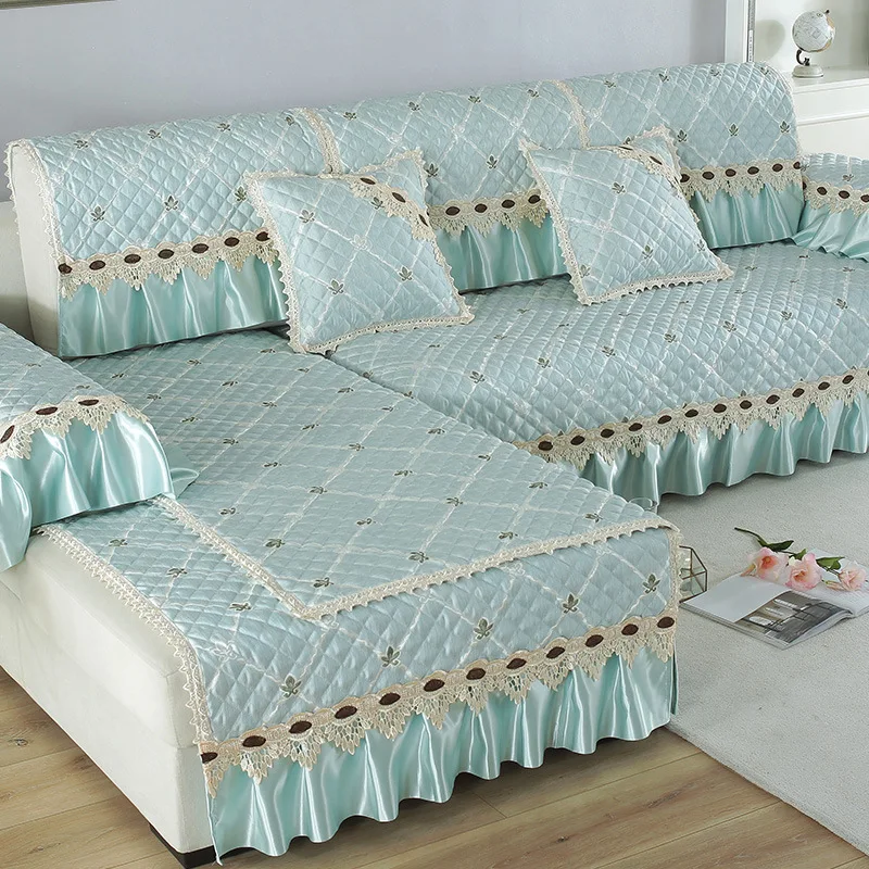 Chinese Style Embroidery Sofa Cushion Skirt Embossing Non-slip Sofa Cover Cushion Sofa Blanket Big Flower Lace Mat Backrest
Chinese Style Embroidery Sofa Cushion Skirt Embossing Non-slip Sofa Cover Cushion Sofa Blanket Big Flower Lace Mat Backrest