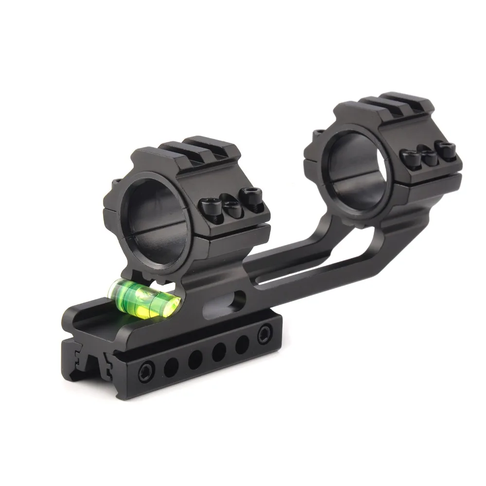25.4/30 mm Scope Mount Dute 2 Slots with Spirit Bubble Level Fit 20mm Weaver Rail Mount for Rifle Hunting
25.4/30 mm Scope Mount Dute 2 Slots with Spirit Bubble Level Fit 20mm Weaver Rail Mount for Rifle Hunting