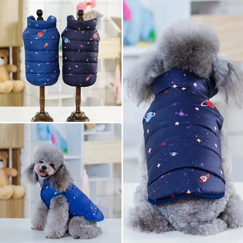 New Autumn Winter Warm Pet Vests for Small Dog Jacket Coat Cartoon Print Cotton Pet Clothes for Chihuahua Poodle Bichon
New Autumn Winter Warm Pet Vests for Small Dog Jacket Coat Cartoon Print Cotton Pet Clothes for Chihuahua Poodle Bichon