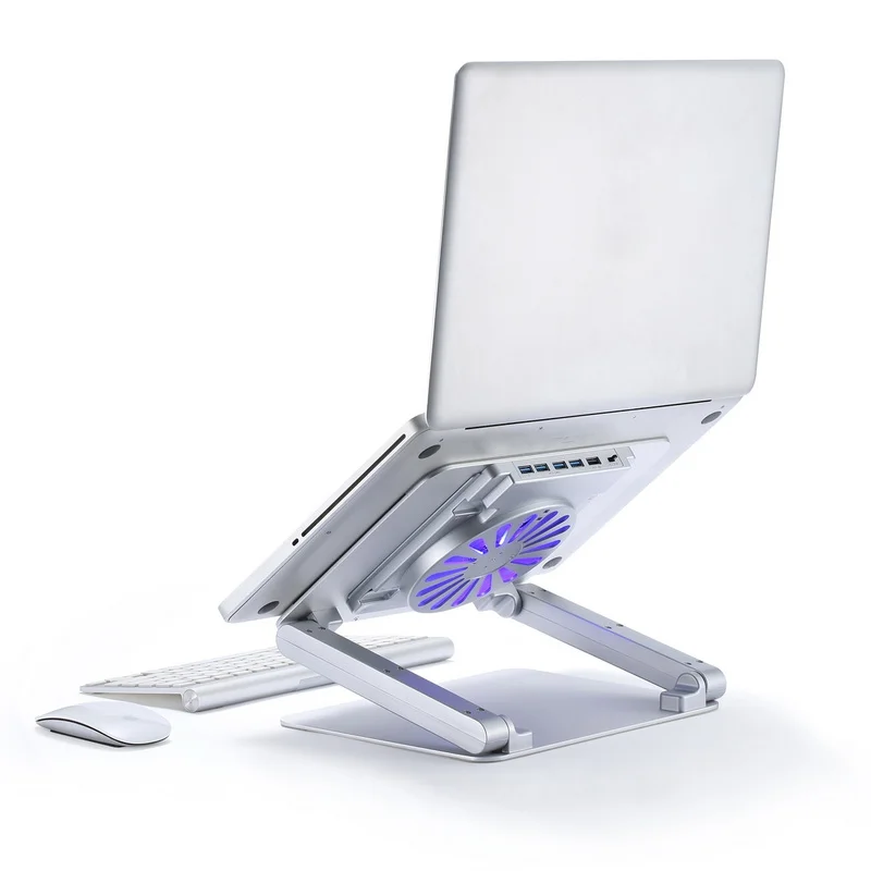 Ockered Laptop Stand Adjustable Multi Angle Portable Foldable Cooler with Fan USB 3.0 Laptop Holder For MacBook Pro Laptop
Ockered Laptop Stand Adjustable Multi Angle Portable Foldable Cooler with Fan USB 3.0 Laptop Holder For MacBook Pro Laptop