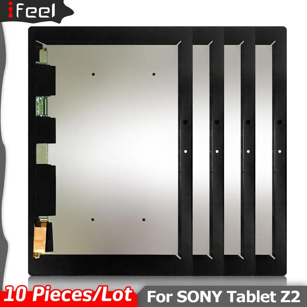 ЖК экран 10 шт./лот для Xperia Tablet Z2 SGP511 SGP512 SGP521 SGP541 сенсорный с цифровым
