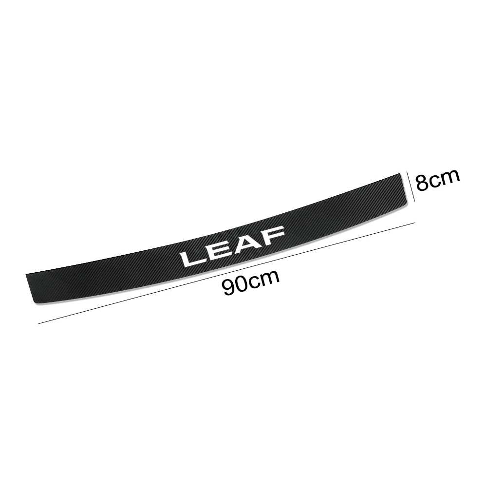 90*8CM Carbon Fiber Protector Auto Trunk Guard Anti-Scratch Trim Stickers For Nissan Leaf Car Rear Bumper Decoration Accessories
90*8CM Carbon Fiber Protector Auto Trunk Guard Anti-Scratch Trim Stickers For Nissan Leaf Car Rear Bumper Decoration Accessories