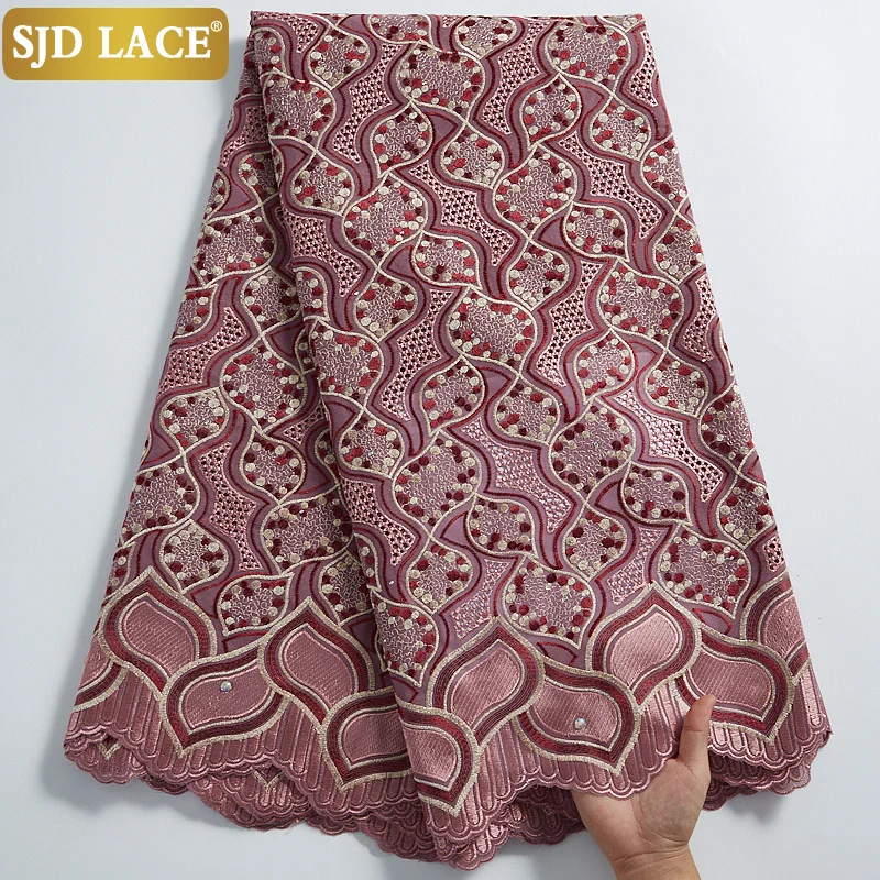 SJD LACE Swiss Lace Fabric 2021Purple Embroidery African Lace Fabrics Dry Lace Swiss Voile Lace in Switzerland For Wedding A2307
SJD LACE Swiss Lace Fabric 2021Purple Embroidery African Lace Fabrics Dry Lace Swiss Voile Lace in Switzerland For Wedding A2307