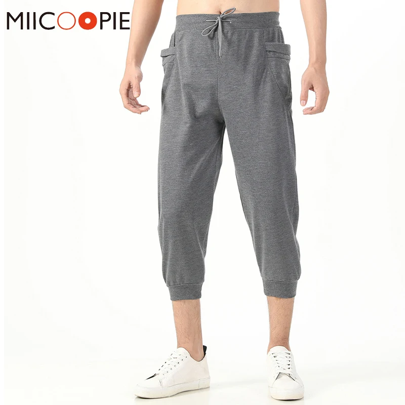 Summer Side Big Pockets Calf Length Sweatpants Men Plus Size Drawstring Solid Color Mens Casual Trousers Pants Pantalon Homme
Summer Side Big Pockets Calf Length Sweatpants Men Plus Size Drawstring Solid Color Mens Casual Trousers Pants Pantalon Homme