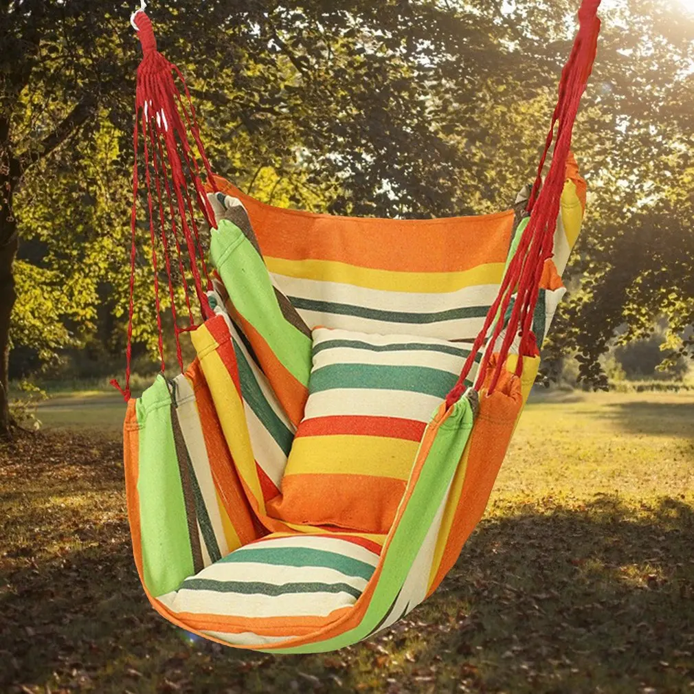 Canvas Hanging Hammock Chair Hanging Rope Swing Bed 200KG Load Bearing For Outdoor Garden Porch Beach Camping Travel
Canvas Hanging Hammock Chair Hanging Rope Swing Bed 200KG Load Bearing For Outdoor Garden Porch Beach Camping Travel