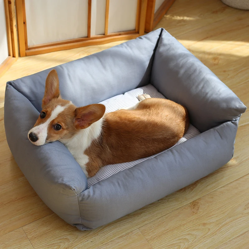 Pets Bingo Dog Bed Soft Cotton Kitten Bed Removable Washable Cat House Corgi Basket Kennel Puppy Sleeping Blanket Pet Supplies
Pets Bingo Dog Bed Soft Cotton Kitten Bed Removable Washable Cat House Corgi Basket Kennel Puppy Sleeping Blanket Pet Supplies