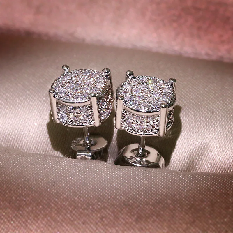Luxury Clear Crystal Zircon Stud Stone Earrings Fashion Silver Color Gold Jewelry For Women Wedding Appiontment Party Gift
Luxury Clear Crystal Zircon Stud Stone Earrings Fashion Silver Color Gold Jewelry For Women Wedding Appiontment Party Gift