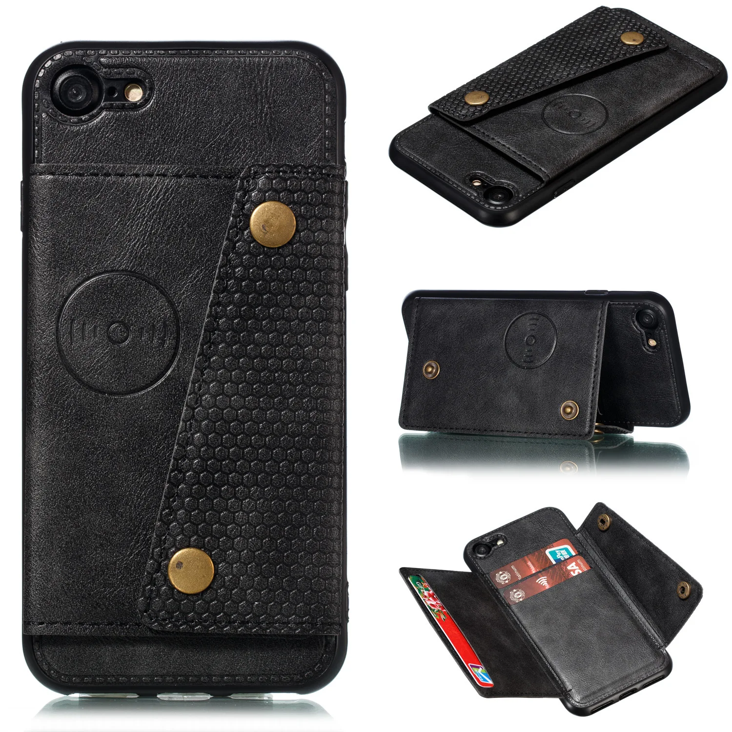 Leather Wallet Case for iPhone 12 Pro Max Mini 11 XS XR X SE 2020 8 7 6 6s Plus 5S 5 Luxury Flip Cover Coque Card Slots Magnetic
Leather Wallet Case for iPhone 12 Pro Max Mini 11 XS XR X SE 2020 8 7 6 6s Plus 5S 5 Luxury Flip Cover Coque Card Slots Magnetic