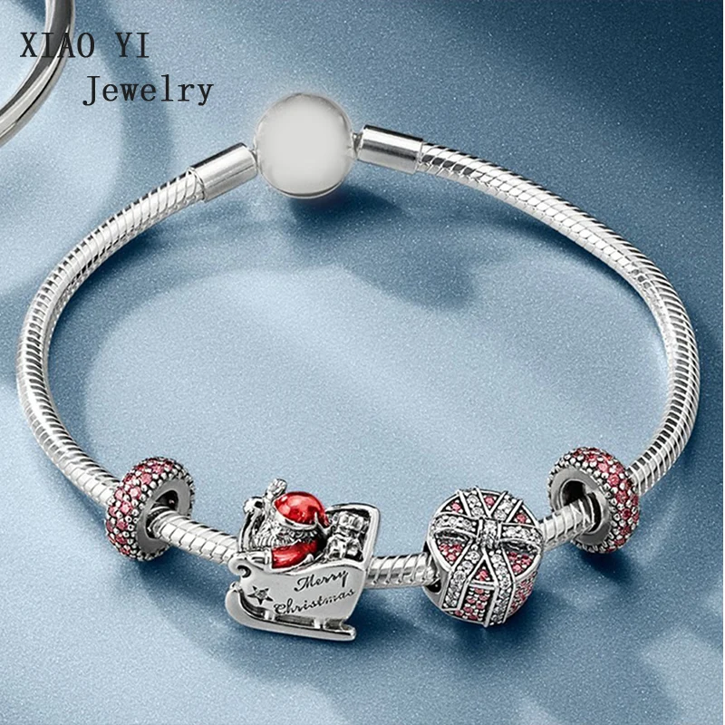 XIAOYI jewelry 100% 925 11 charming winter red gift sparkling Christmas gift bracelet beautiful gentle lovely
XIAOYI jewelry 100% 925 11 charming winter red gift sparkling Christmas gift bracelet beautiful gentle lovely