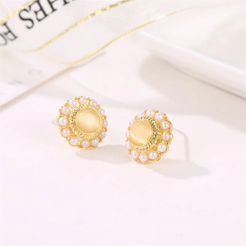 pearl earrings crystal pink pendientes for women jewelry boucle oreille femme earings piercing mujer hoop retro stud gold tous
pearl earrings crystal pink pendientes for women jewelry boucle oreille femme earings piercing mujer hoop retro stud gold tous