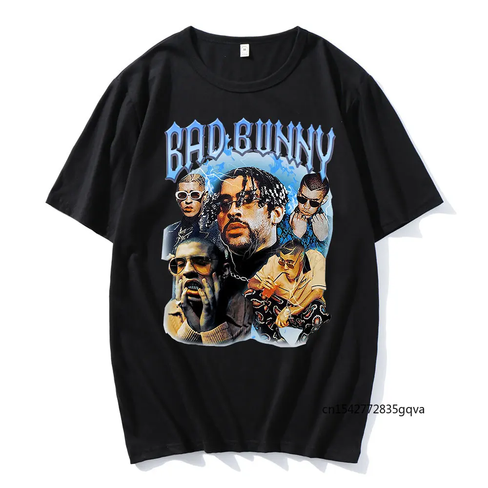 Hot Sale Unique Couple Wears Bad Bunny Printed High Quality New Style T-shirts Oversize Classic Popular Daily Streetwears
Hot Sale Unique Couple Wears Bad Bunny Printed High Quality New Style T-shirts Oversize Classic Popular Daily Streetwears