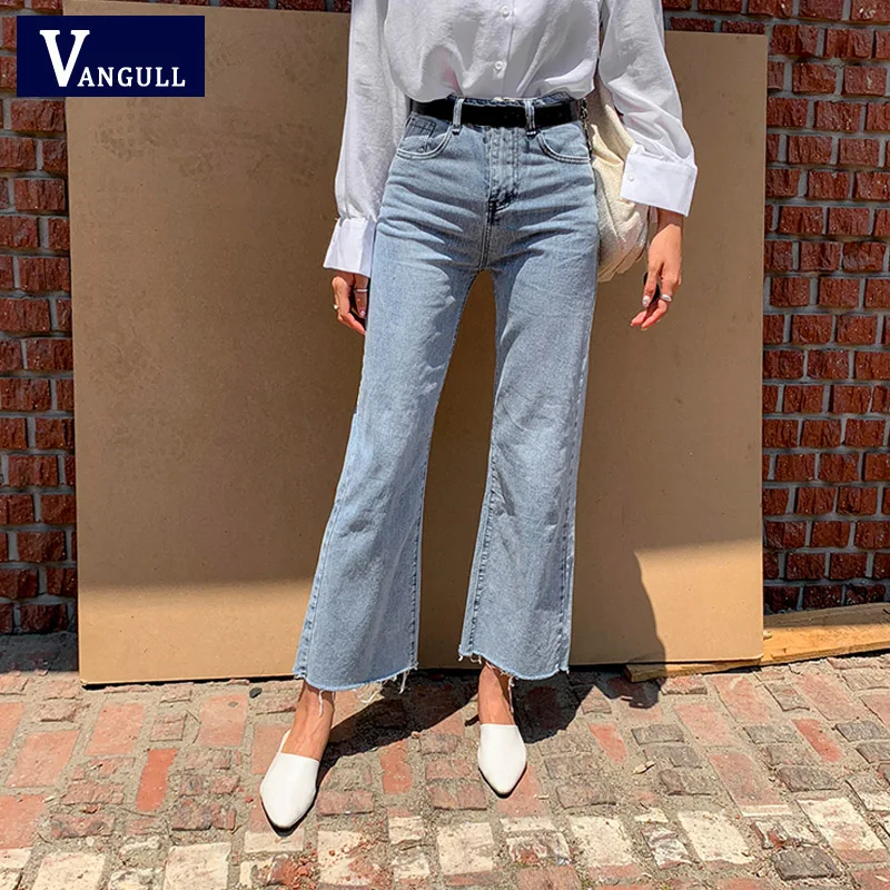 Джинсы Vangull женские с завышенной талией, уличная одежда из денима, синие свободные винтажные женские джинсы с широкими штанинами и бахромой,... 
Джинсы Vangull женские с завышенной талией, уличная одежда из денима, синие свободные винтажные женские джинсы с широкими штанинами и бахромой,...
