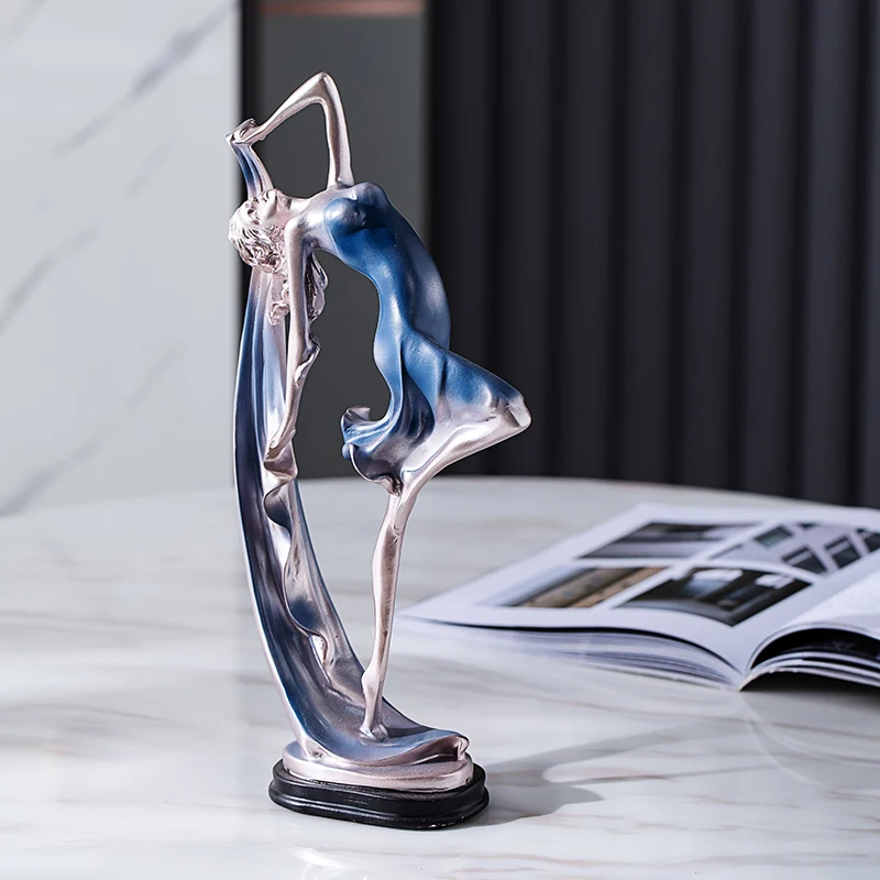 Creative Dancer Resin Crafts Desk Decoration Figurines & Miniatures Fashion Furnishing Articles for wedding Home Decor
Creative Dancer Resin Crafts Desk Decoration Figurines & Miniatures Fashion Furnishing Articles for wedding Home Decor