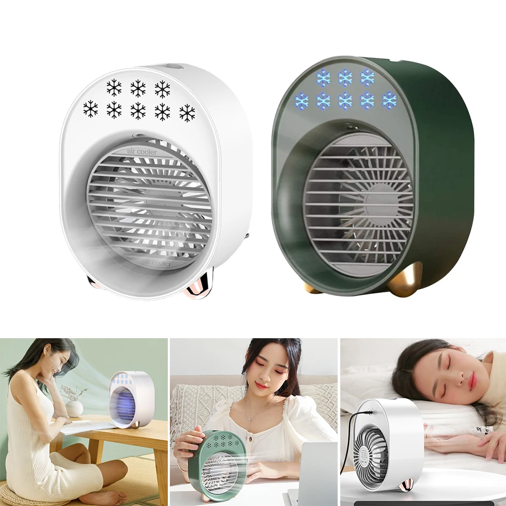3-in-1 Portable Air Conditional Fan with 3-Gear Wind Speed Humidifier Night Light Rechargeable Air Cooler Fan Home Improvement
3-in-1 Portable Air Conditional Fan with 3-Gear Wind Speed Humidifier Night Light Rechargeable Air Cooler Fan Home Improvement