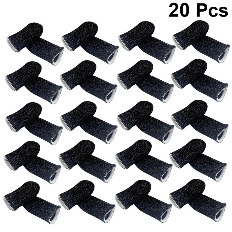 20Pcs Finger Sleeve Screen Touch Breathable Game Finger Cover Elastic Soft Finger Cot Anti-Sweat Thumb Protector for Phone
20Pcs Finger Sleeve Screen Touch Breathable Game Finger Cover Elastic Soft Finger Cot Anti-Sweat Thumb Protector for Phone