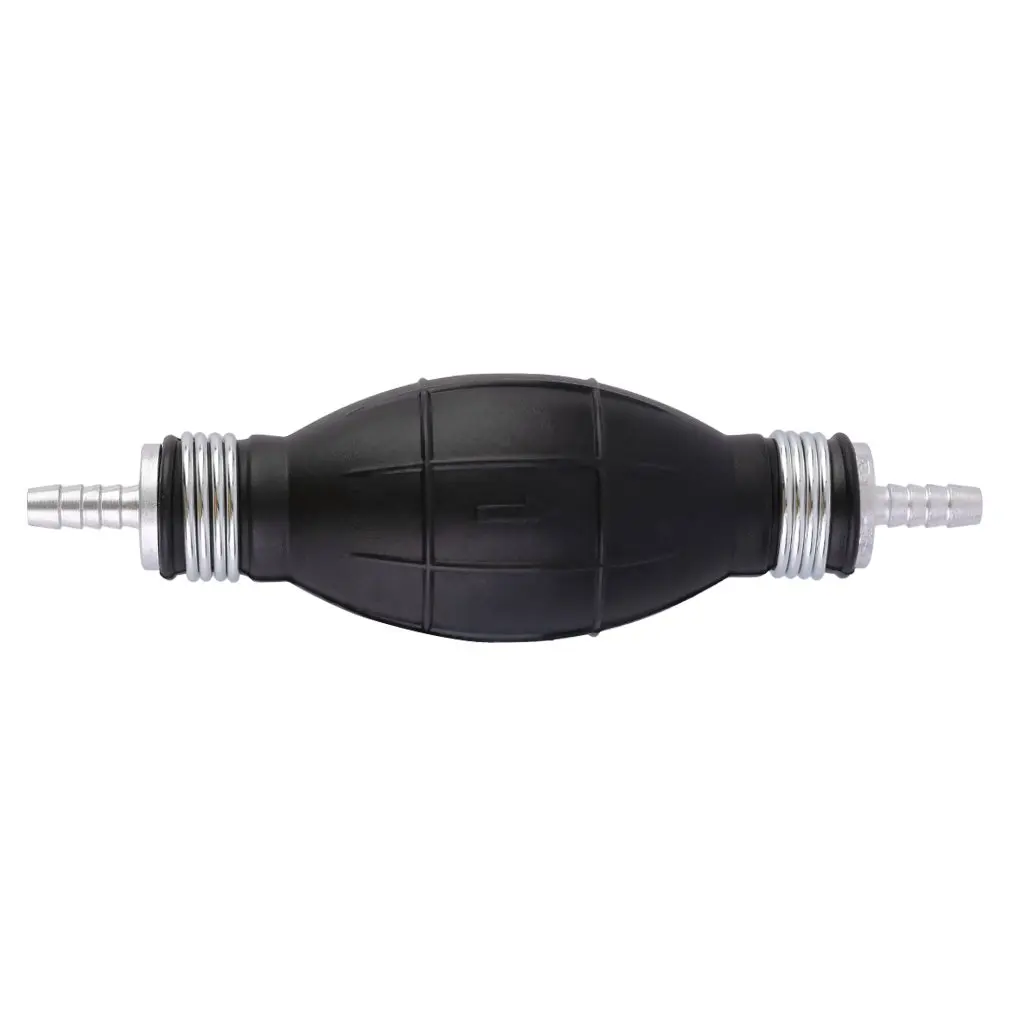 6mm Connects to Any Length of Hose One-Way Only Function Rubber And Aluminum Fuel Line Primer Bulb Hand Gas Petrol Pumps
6mm Connects to Any Length of Hose One-Way Only Function Rubber And Aluminum Fuel Line Primer Bulb Hand Gas Petrol Pumps