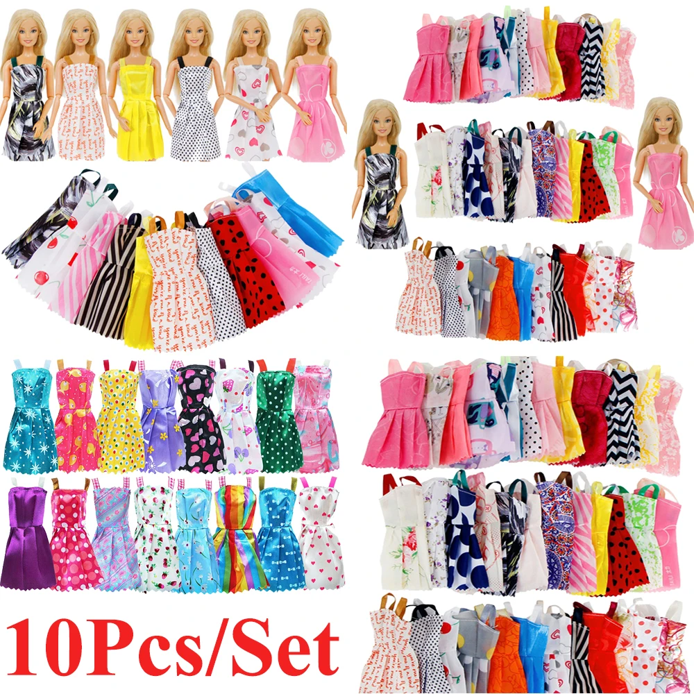 10Pcs/Set Barbies Doll Clothes FreeShipping Accessories Dress Evening Party Weeding Dress For Barbie Doll Our Generation Toy DIY
10Pcs/Set Barbies Doll Clothes FreeShipping Accessories Dress Evening Party Weeding Dress For Barbie Doll Our Generation Toy DIY