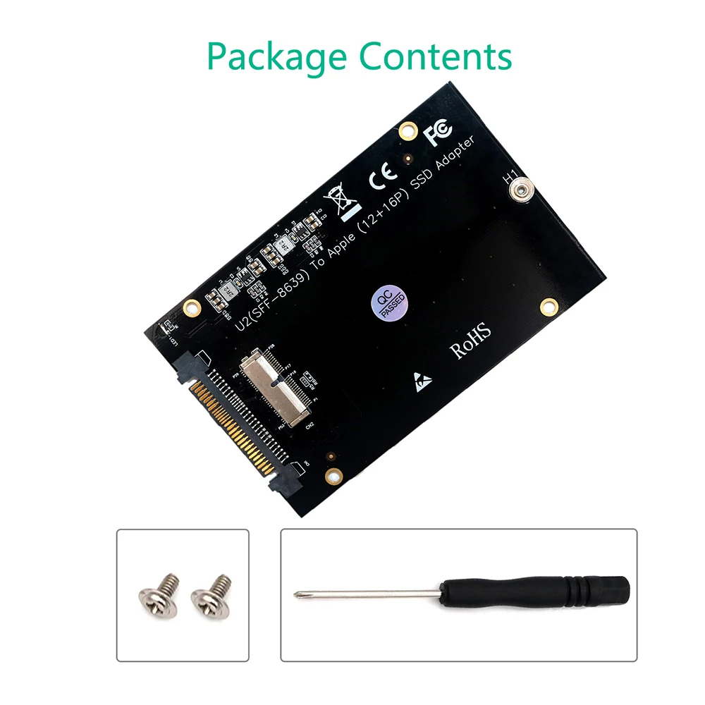 PCIe SSD для SFF-8639(U.2) карта адаптера для 2013 2014 2015 2016 2017 MacBook Air Pro Retina SSD (не интерфейс SATA)
PCIe SSD для SFF-8639(U.2) карта адаптера для 2013 2014 2015 2016 2017 MacBook Air Pro Retina SSD (не интерфейс SATA)