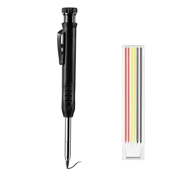 Solid Carpenter Pencil Joiner Marker Woodworking Pencil Marking Tool Multi Colors With Built-In Sharpener
Solid Carpenter Pencil Joiner Marker Woodworking Pencil Marking Tool Multi Colors With Built-In Sharpener