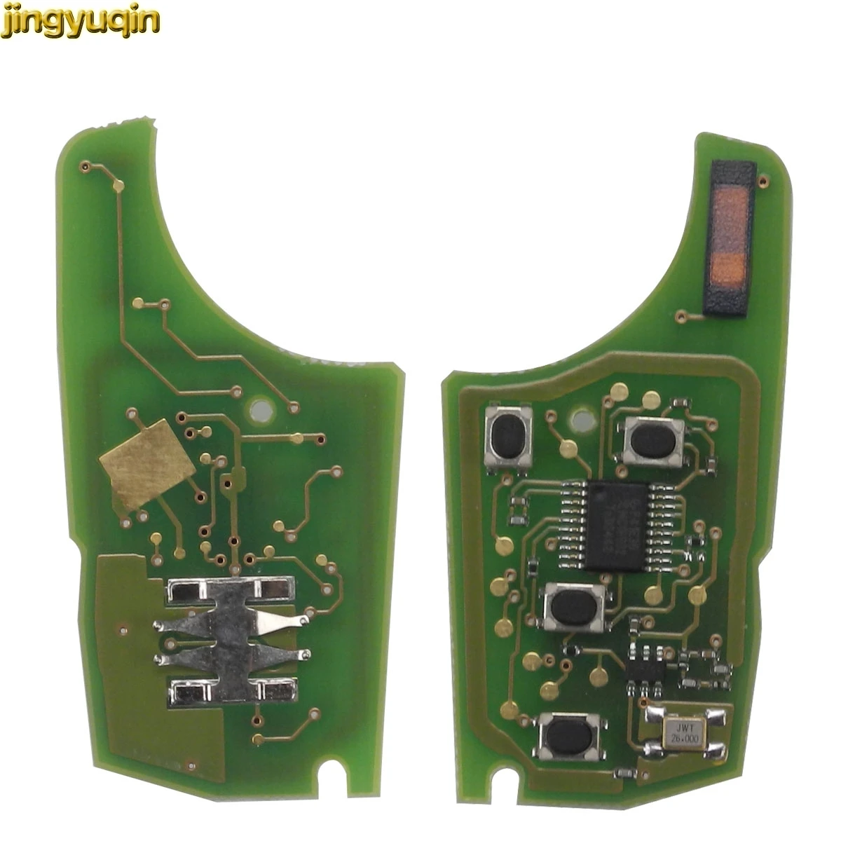 Remote Car Key Circuit Electronic Board PCF7937E for Chevrolet Cruze Aveo Spark Malibu Sail 2/3/4 Buttons 315/433MHz ID46 Chip
Remote Car Key Circuit Electronic Board PCF7937E for Chevrolet Cruze Aveo Spark Malibu Sail 2/3/4 Buttons 315/433MHz ID46 Chip