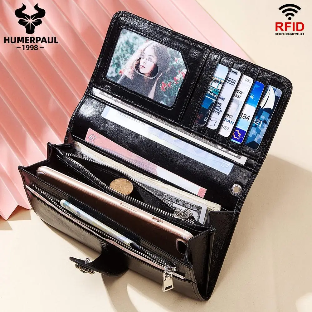 2020 new Women's Wallet Genuine Leather Wallets Female Portomonee Coin Purse Long Clutch Purses Phone Card Holder Carteras
2020 new Women's Wallet Genuine Leather Wallets Female Portomonee Coin Purse Long Clutch Purses Phone Card Holder Carteras