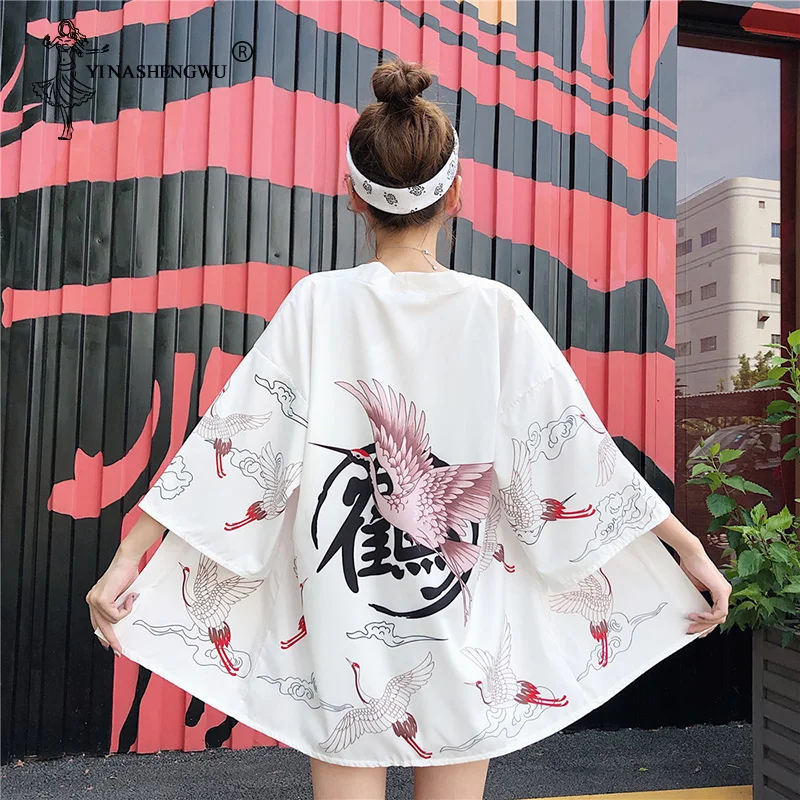 Japanese Kimono Women Harajuku Cardigan New Pink Cherry Printed Summer Loose Shirt Casual Woman Man Kimono Coat Yukata Kimono
Japanese Kimono Women Harajuku Cardigan New Pink Cherry Printed Summer Loose Shirt Casual Woman Man Kimono Coat Yukata Kimono