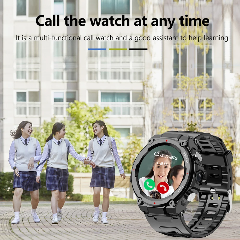 Q998 4G Smart Watch 1.28" Outdoor Rugged Smartwatch For Men Women Swimming IP68 Waterproof 3 Sports Modes Camera SOS Call Watch
Q998 4G Smart Watch 1.28" Outdoor Rugged Smartwatch For Men Women Swimming IP68 Waterproof 3 Sports Modes Camera SOS Call Watch