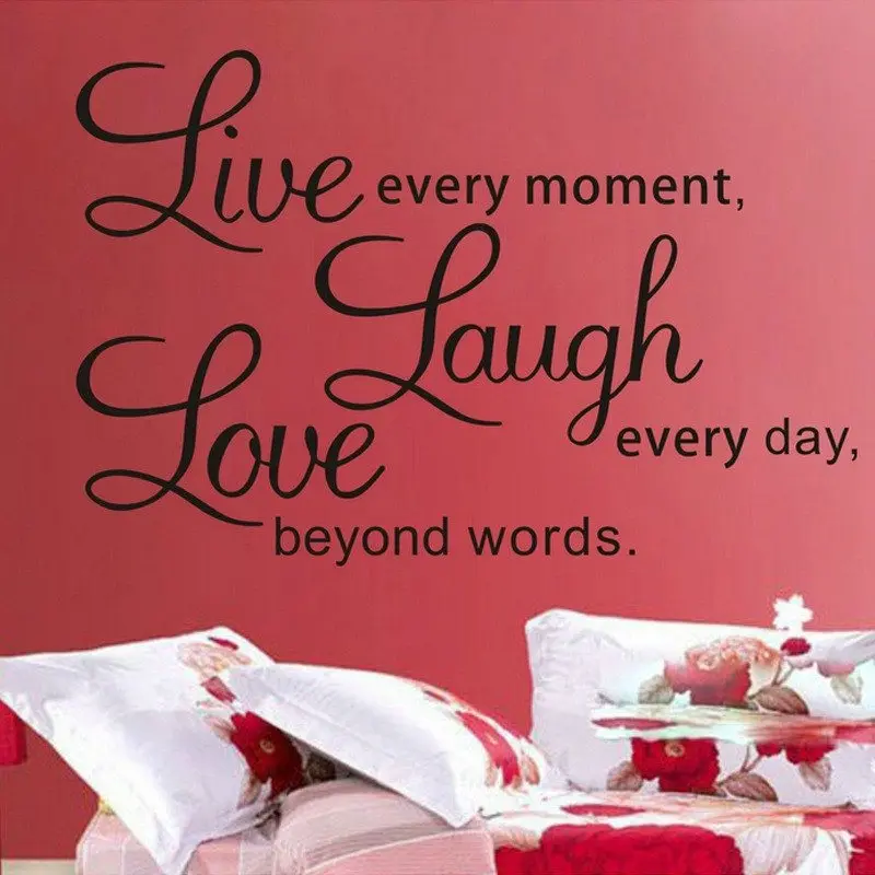 Trend Art Wall Stickers Love Family Laugh DIY Live Room Removable Decals Home Quote
Trend Art Wall Stickers Love Family Laugh DIY Live Room Removable Decals Home Quote