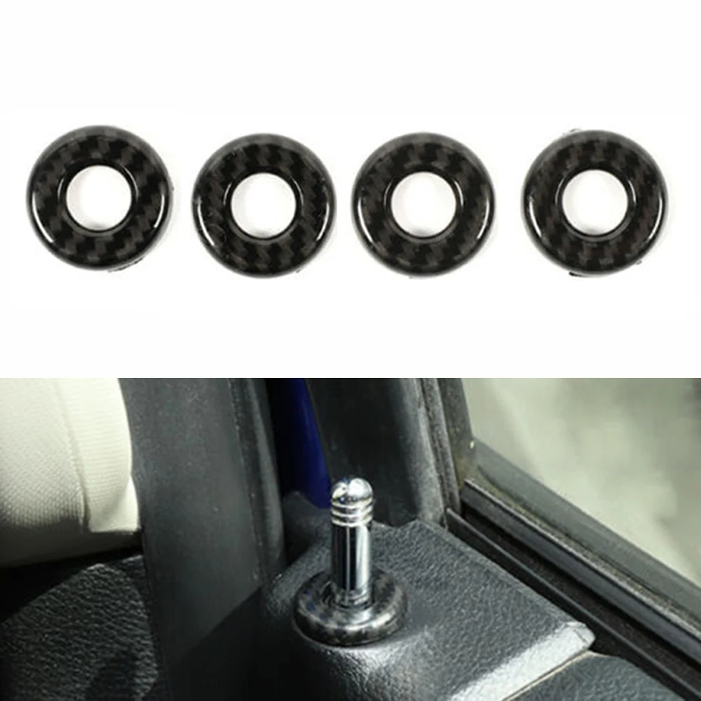 Car Door Lock Pin Cover Carbon Fiber For Dodge RAM 1500 2010-2020 4pcs/Set ABS Black Durable
Car Door Lock Pin Cover Carbon Fiber For Dodge RAM 1500 2010-2020 4pcs/Set ABS Black Durable