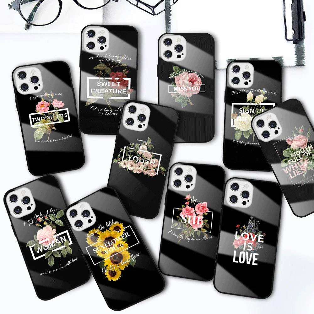 Fashion luxury brand Tempered glass phone case For iPhone 13 12 mini 11 pro xs max X XR 5 6 7 8 S plus
Fashion luxury brand Tempered glass phone case For iPhone 13 12 mini 11 pro xs max X XR 5 6 7 8 S plus