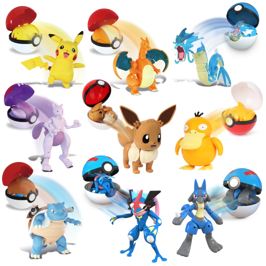 Набор игрушек покебол из натурального покебола, аниме фигурка Пикачу, Mewtwo, Eevee, Greninja, Charizard, Lucario Psyduck
Набор игрушек покебол из натурального покебола, аниме фигурка Пикачу, Mewtwo, Eevee, Greninja, Charizard, Lucario Psyduck