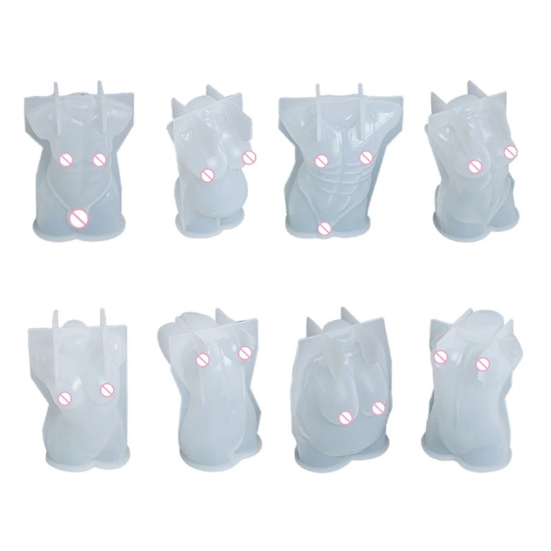 3D Body Shape Candle Epoxy Resin Mold Female Male Body Model Ornaments Silicone Mould DIY Crafts Jewelry Decoration Mold
3D Body Shape Candle Epoxy Resin Mold Female Male Body Model Ornaments Silicone Mould DIY Crafts Jewelry Decoration Mold