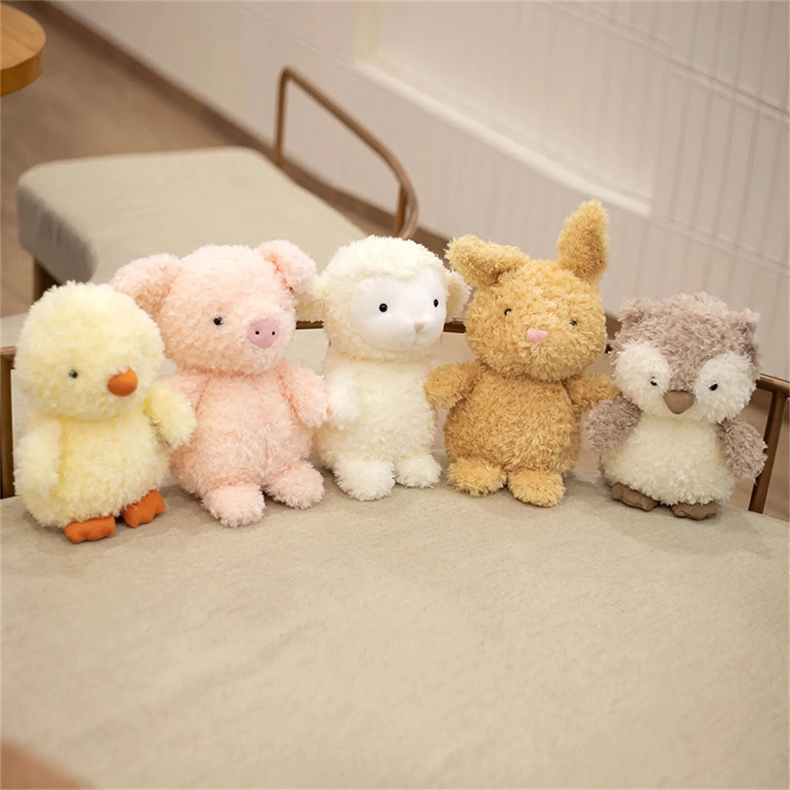 30cm Cute Little Animal Doll Cartoon owl doll rabbit lamb Plush doll Children Plush Toy Gift Drop Ship 2021
30cm Cute Little Animal Doll Cartoon owl doll rabbit lamb Plush doll Children Plush Toy Gift Drop Ship 2021