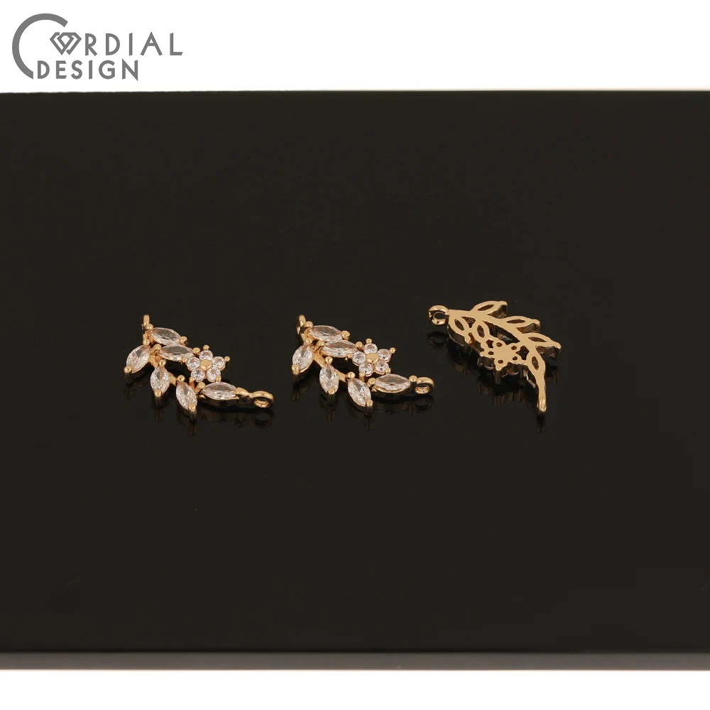 Cordial Design 50Pcs 9*19MM CZ Charms/Earrings Findings & Components/Connectors/Jewelry Accessories/Pendant/Hand Made/DIY Making
Cordial Design 50Pcs 9*19MM CZ Charms/Earrings Findings & Components/Connectors/Jewelry Accessories/Pendant/Hand Made/DIY Making