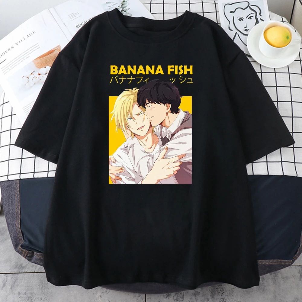 Banana Fish Lovely Character Womens T Shirt Summer 2021 Hot T-Shirt Harajuku Loose Tshirt Street Creativity Fashion Women Tees
Banana Fish Lovely Character Womens T Shirt Summer 2021 Hot T-Shirt Harajuku Loose Tshirt Street Creativity Fashion Women Tees