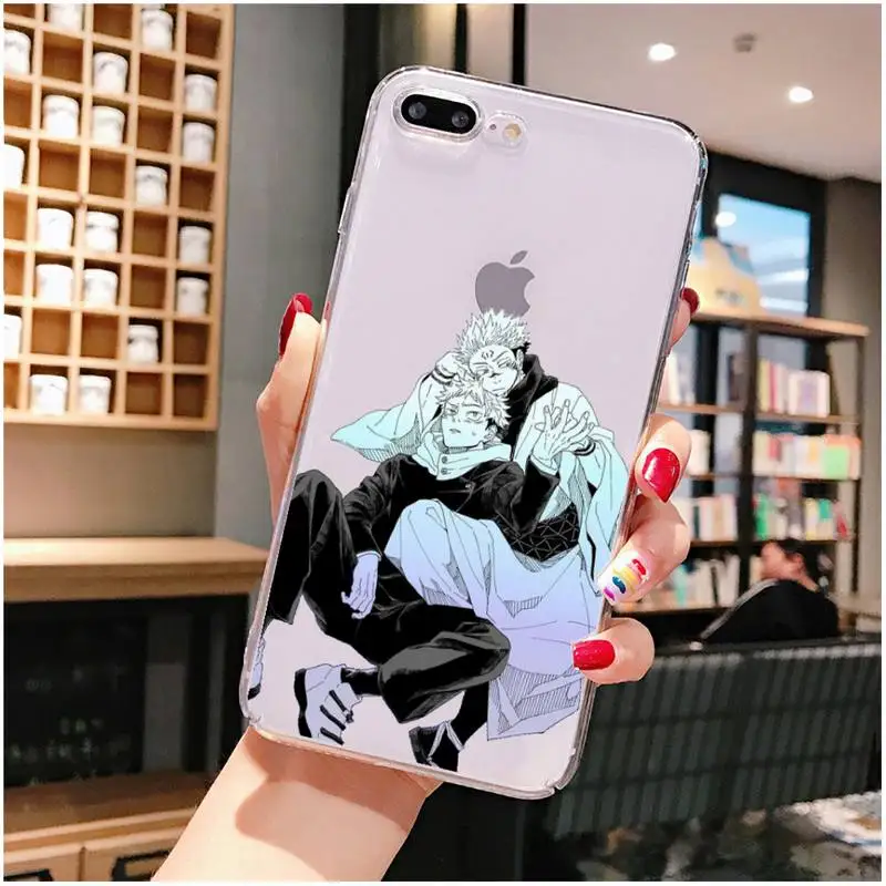 Jujutsu Kaisen Yuji Itadori Sukuna Phone Case For iPhone X XS MAX 6 6s 7 7plus 8 8Plus 5 5S SE 2020 XR 11 11pro max Clear
Jujutsu Kaisen Yuji Itadori Sukuna Phone Case For iPhone X XS MAX 6 6s 7 7plus 8 8Plus 5 5S SE 2020 XR 11 11pro max Clear