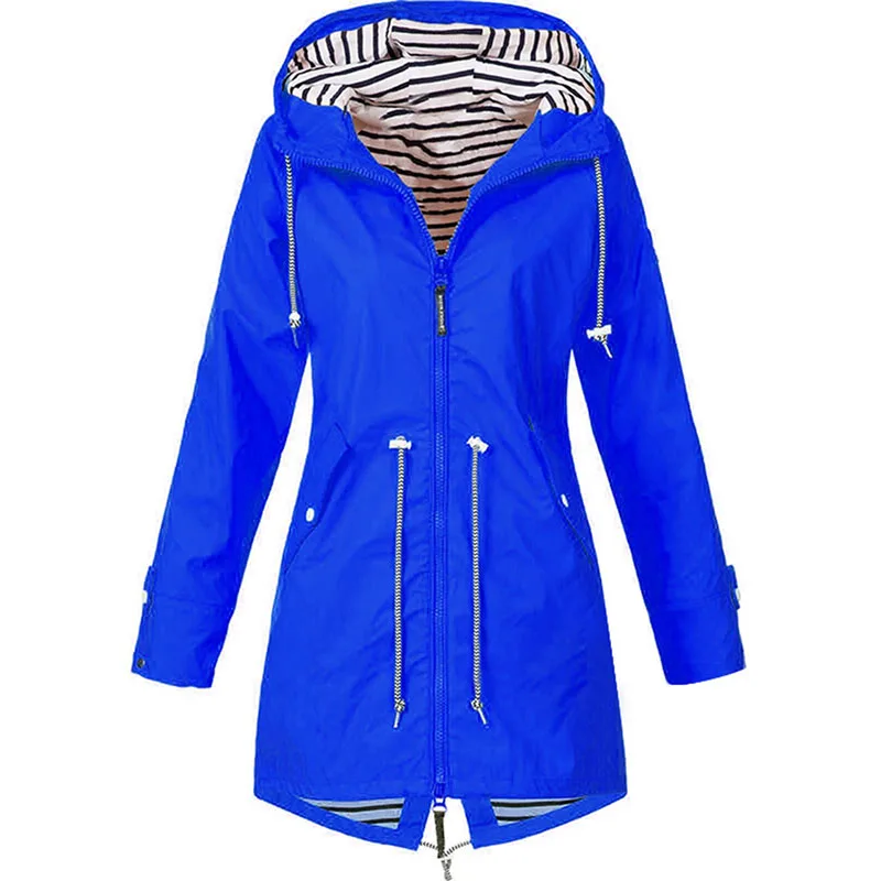 5XL Large Size Women Windbreaker Jacket Mid-Long Elastic Waist Waterproof Jacket Raincoat Outdoor Mountaineering Clothing A971
5XL Large Size Women Windbreaker Jacket Mid-Long Elastic Waist Waterproof Jacket Raincoat Outdoor Mountaineering Clothing A971